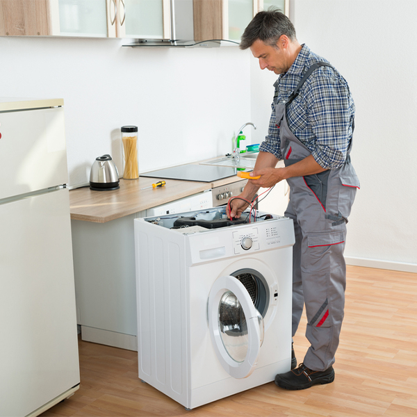 can you walk me through the steps of troubleshooting my washer issue in Newport New Jersey